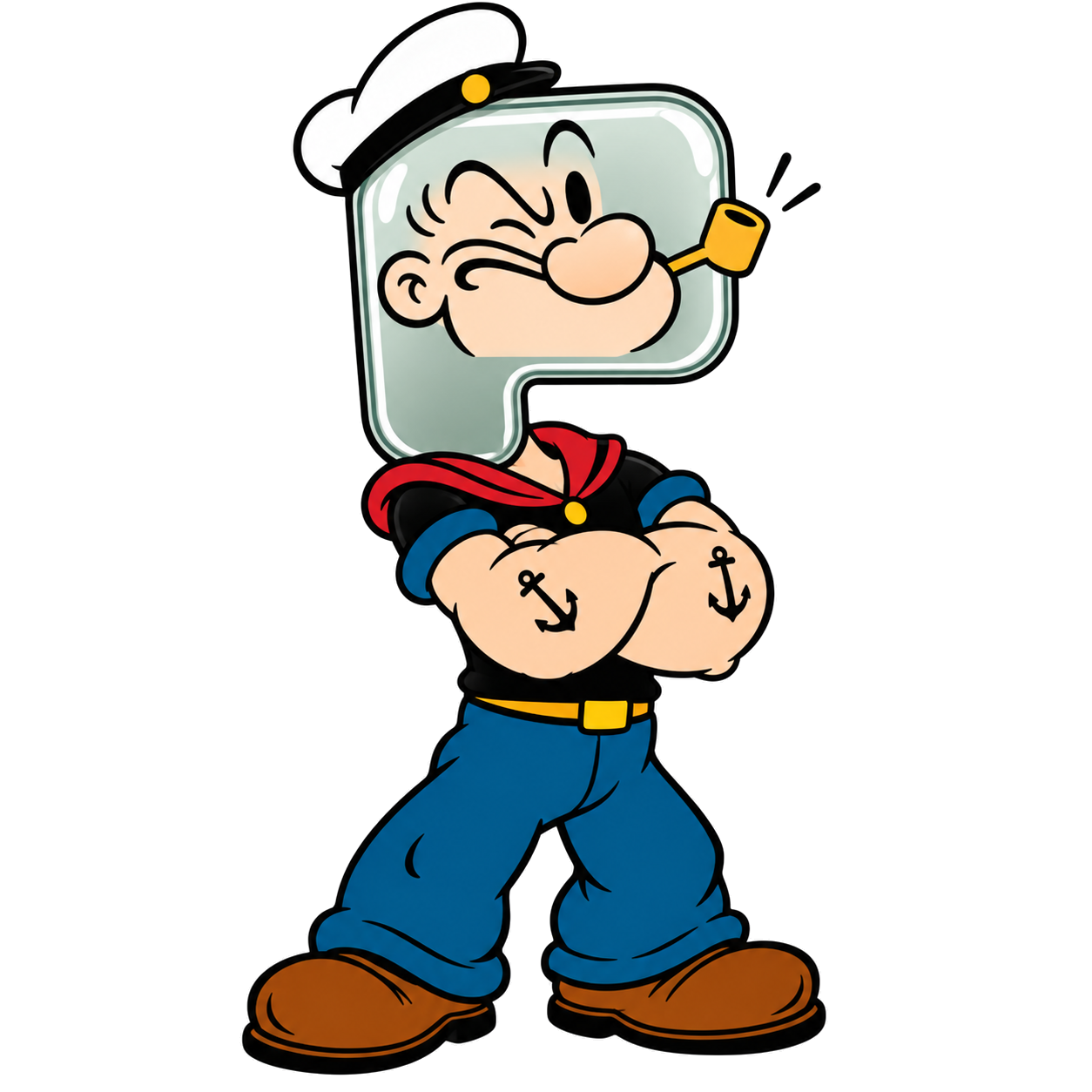 Ponpeye sailor mascot